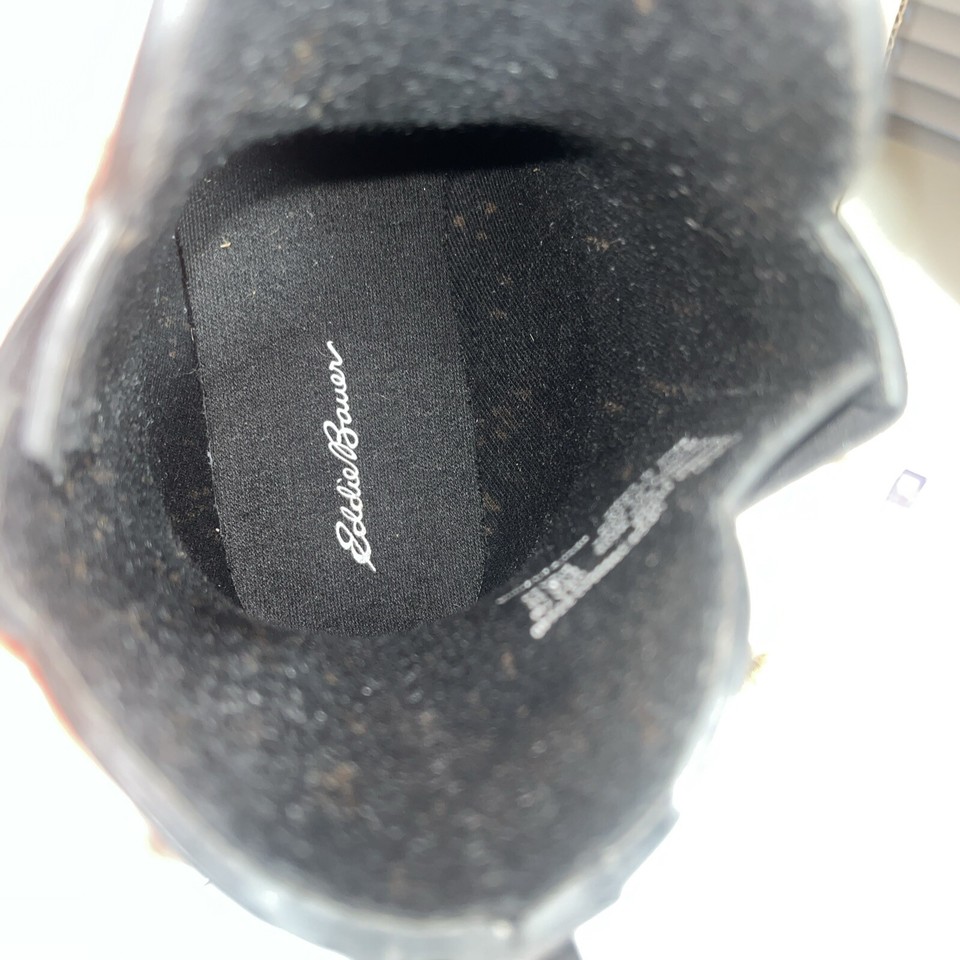 Eddie Bauer Boot Womens 7M Black Hailey Waterproof Weather Resistant