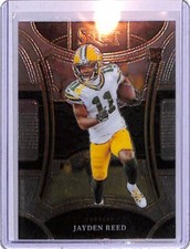 Jayden Reed Panini Select NFL #434 Rookie Card Go Pack Go!