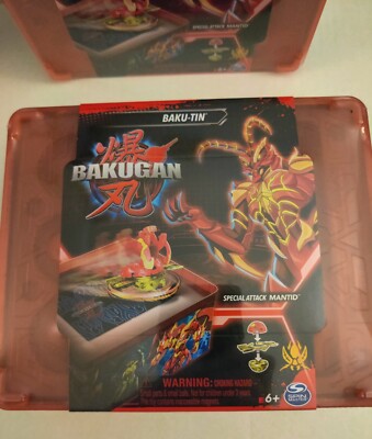 SpinMaster Bakugan Baku-Tin Special Attack Mantid
