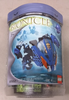 LEGO Bionicle 8562 Gahlok NEW! Blue Water Bohrok Orange Krana Mask