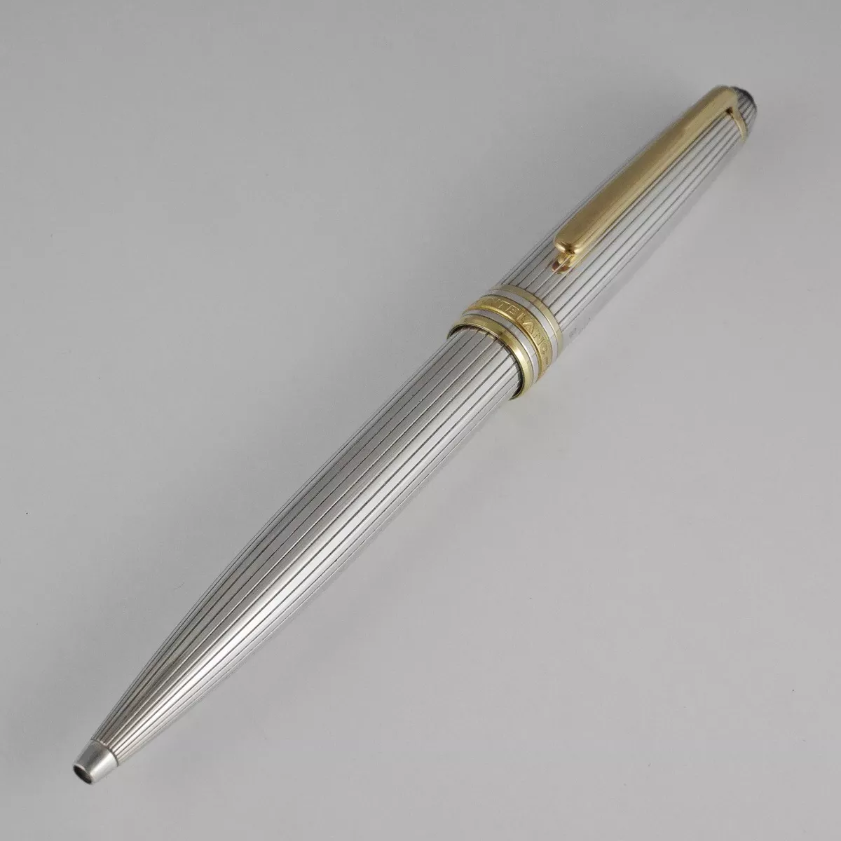 Montblanc Meisterstuck Solitaire Sterling Silver Pinstripe