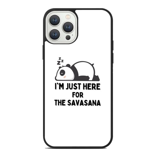 Pandas like savasana For iPhone SE XS XR Max 5 6 7 8 Plus Anti scratch Cover - Picture 6 of 25
