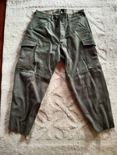 Vintage 36x39.5 Swedish WWII Army Trouser Wool 1941