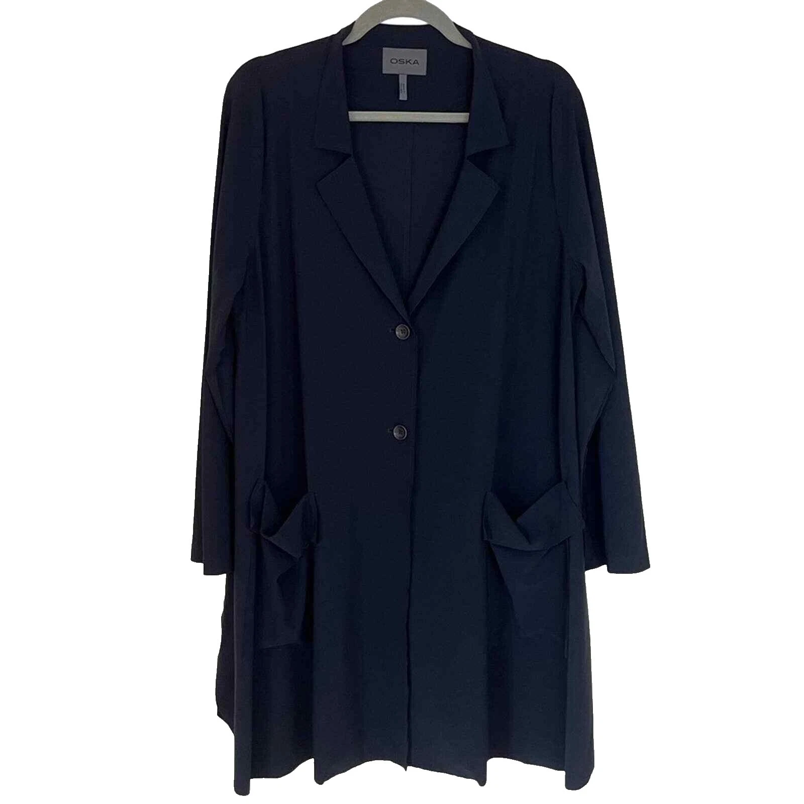 OSKA Solid Regular Size Coats, Jackets & Vests for Women