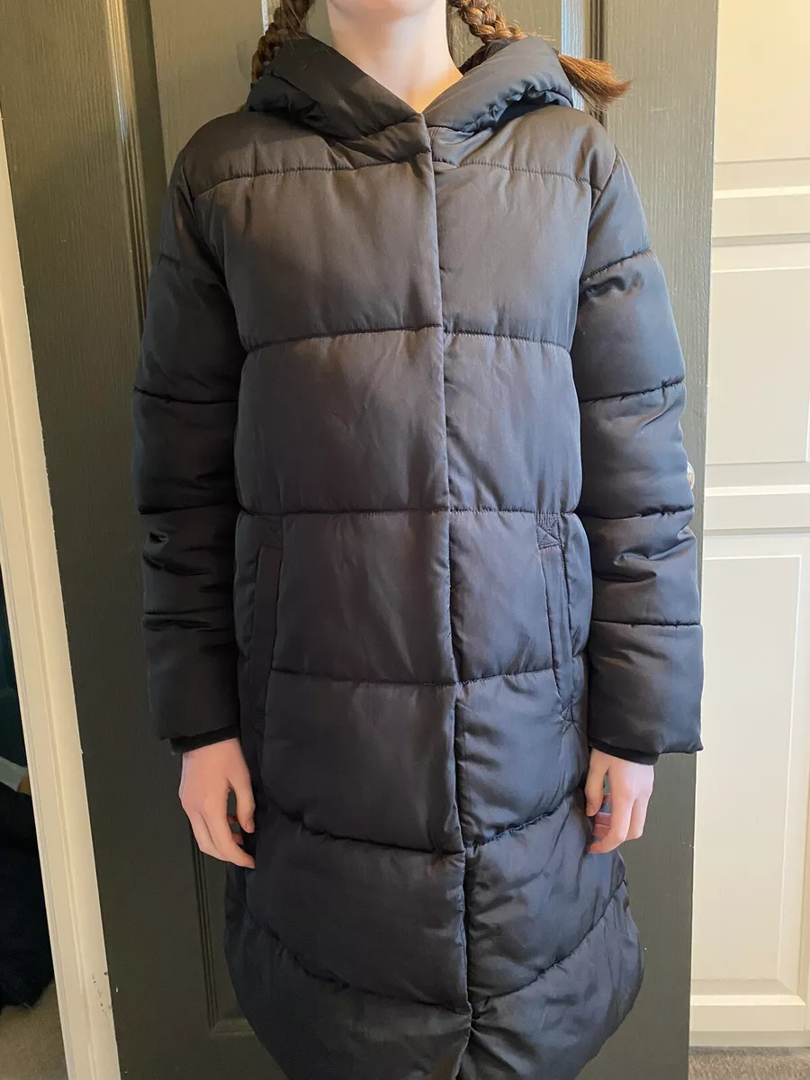 Long girls cheap puffer coat