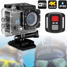 PRO CAM 4K SPORT ACTION WIFI DV CAMERA ULTRAHD 16MP UNDERWATER ALSO WITH MICRO SD