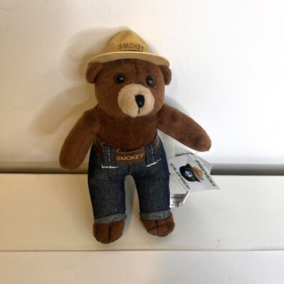 NWT Smokey the Bear Plush Stuffed Bear Signals INC