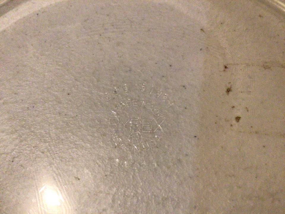 Pyrex Corning 209 Glass Pie Plate Baking Dish Pan 9 inch Clear Vintage
