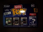 2023 Funko Bitty Pop! DC Joker, Batgirl, Batman,+ mystery mint unopened box new