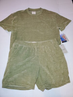   Massive Luxury SUPER SOFT! Shirt And Shorts Combo Size LARGE! 