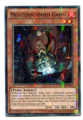 Yu-Gi-Oh! Meisterschmied Gamil Shatterfoil Bp03-DE11