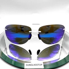 Maui Jim Hikina B445-05CM Crystal Matte Frame / Blue Hawaii Polarized Lenses