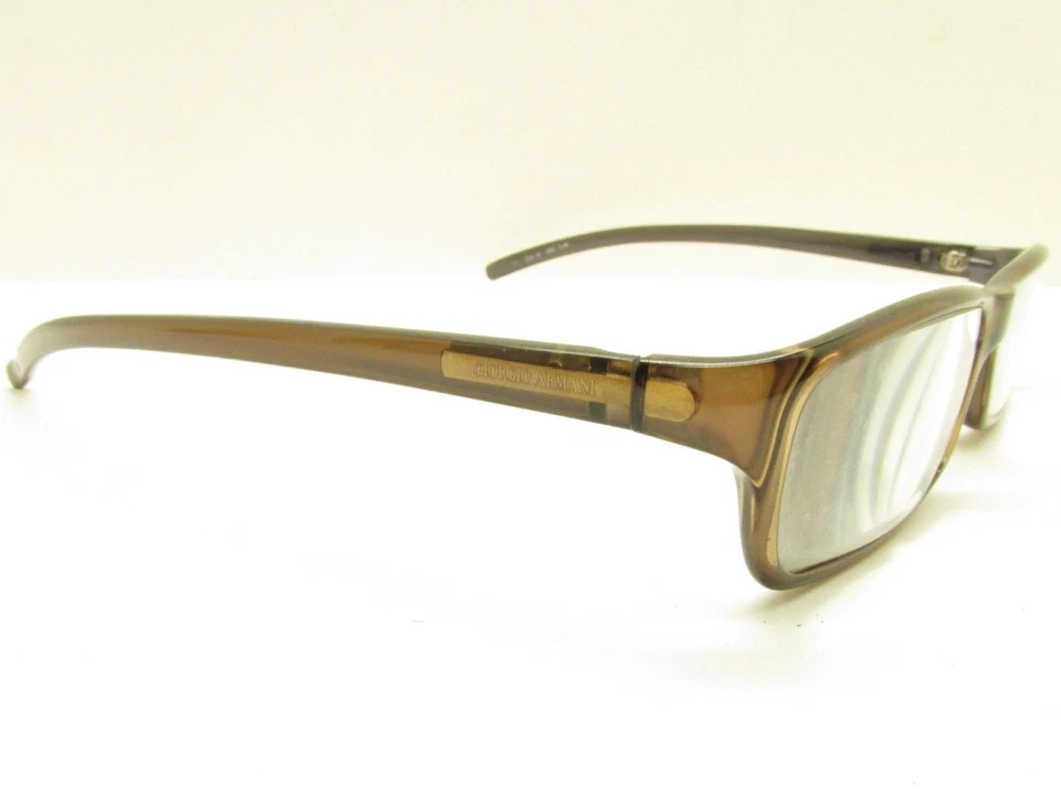 Nuevo Giorgio Armani GA 14 8B2 Marco de Anteojos Auténtico Marrón Estuche Rx Hombres Foto 2 de 4