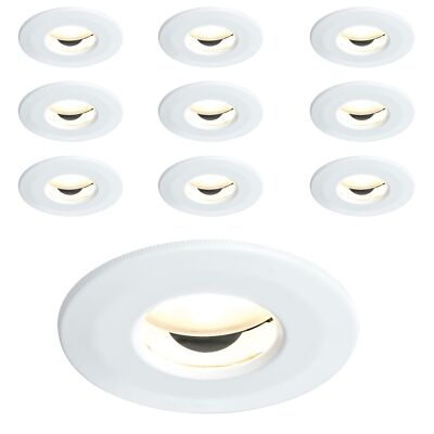 Paulmann Einbauleuchten-Set DecoDice LED 2er Set – 2x7,5W Warmweiß, 2700K, 230V, Ohne Trafo
