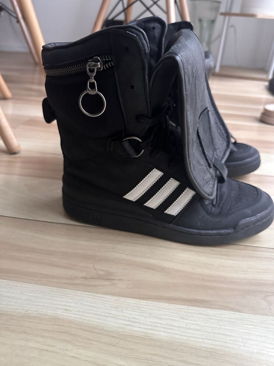 Jeremy Scott x Adidas Tall Boy Limited Edition Black - VERY Jeremy Scott x Adidas Tall Boy Limited Edition Black - VERY