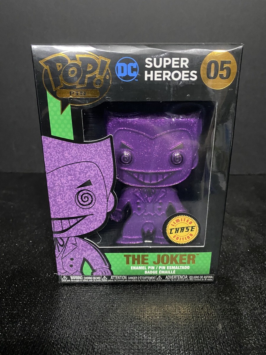 FUNKO POP THE JOKER 05 CHASE EDITION POP PIN