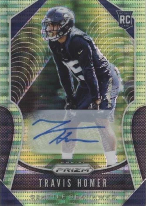 Neon Green Pulsar Prizm Rookie Autographs