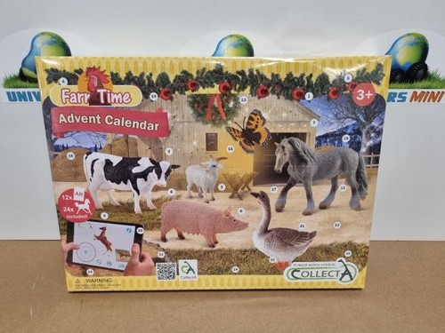 Calendrier De L'Avent Animaux De La Ferme 2025 - 24 Jours Avec Mini Figurines, Tracteur, Grange, Pour Enfants 3-10 Ans - 10