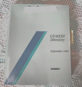 U S WEST DIRECTORY  SEPTEMBER 1988  REGIONAL DIRECTORY