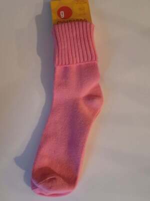 NWT Girls xl xxl 6 7 y Gymboree BUBBLE FUN pink cuffed socks 2004 vtg ...