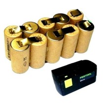 Tauschpack für Original Festool Akku BPS 12 s 12 V  NiCd mit  2.0 Ah  