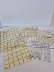 New ListingOmnigrid/grip Cutting Ruler Square Triangle Quilting Tools Templates Lot of 6