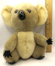 R. Dakin 1976 Vintage Koala Bear Plush Stuffed Animal 9 " Tan Doll Toy
