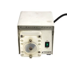 MANOSTAT 72-410-049 E-SERIES PERISALTIC PUMP 115VAC  48RPM USED UNIT