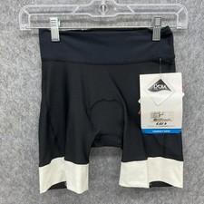 NEW Louis Garneau Cycling Pro Shorts Womens S Black Carbon X Mesh Padded Tri Air