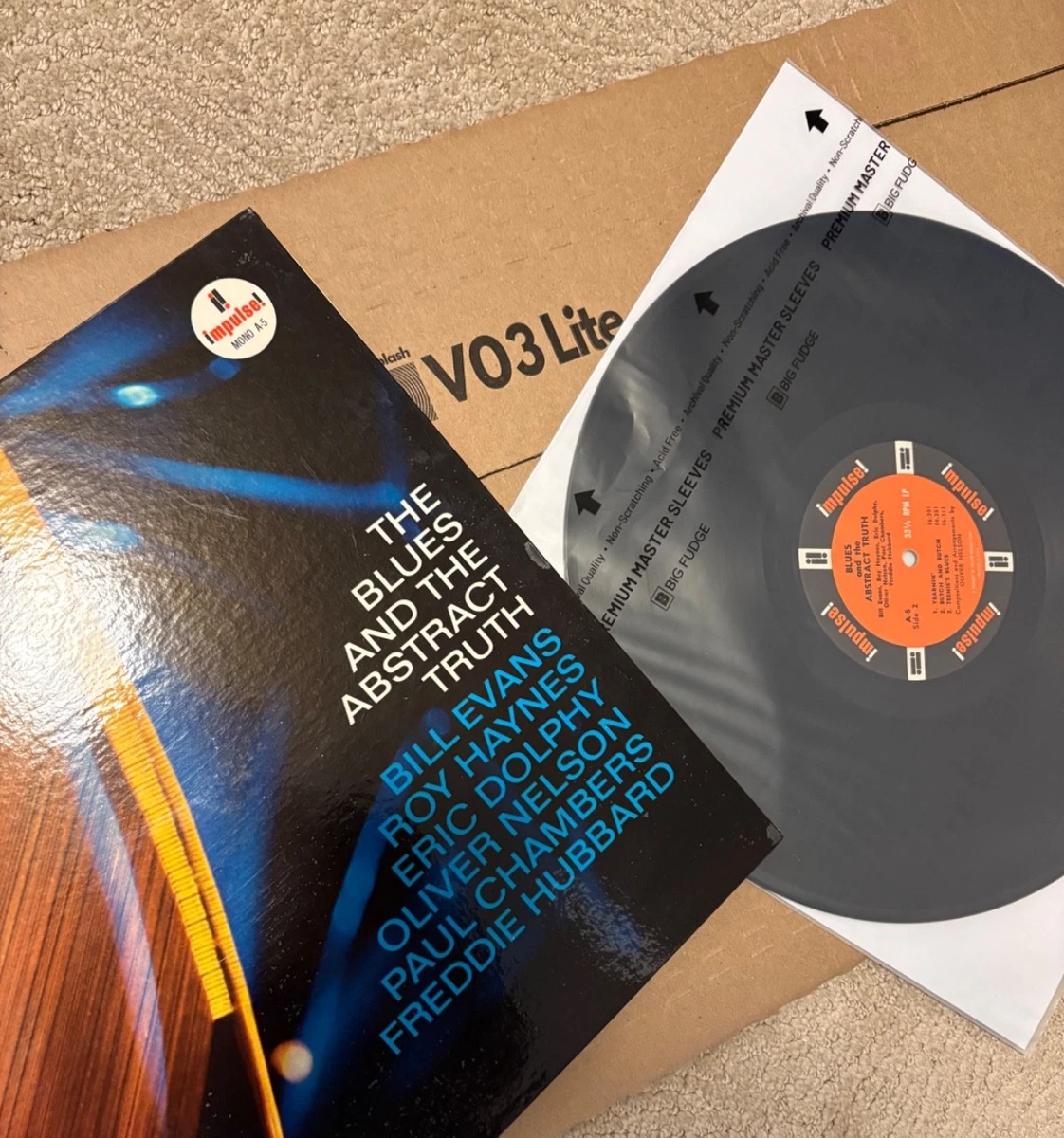 Oliver Nelson- The Blues And The Abstract Truth Impulse A-5 Mono RVG Deep Groove