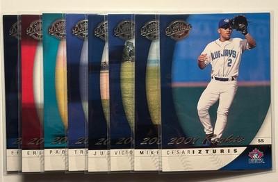 2001 Donruss Class of 2001 Rookie Serial Numbered Lot of 8 /Izturis Maroth Zamb 