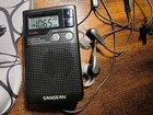 Sangean DT-200X Bose Headphones Digital Tuning Pocket Radio Synthesized Receiver — photo 1