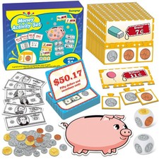 Pretend Play Money for for Learning, Math Manipulatives for Toddlers, Math Ga...