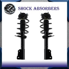 Pair Front Struts For 2011-14 Chrysler 200 2008-2014 Dodge Avenger Coil Spring