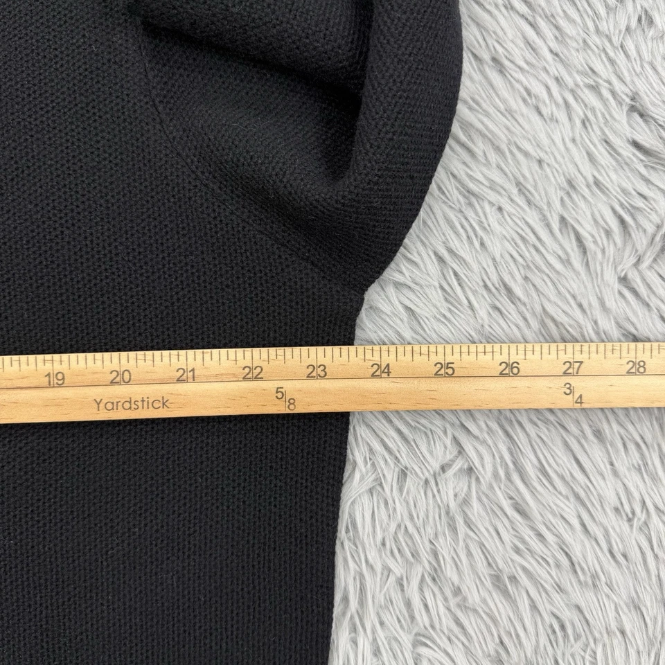 Suéter Polo Golf Ralph Lauren Para Hombre L Negro Lana Cachemira De Colección Años 90 Dinero Antiguo Foto 4 de 4