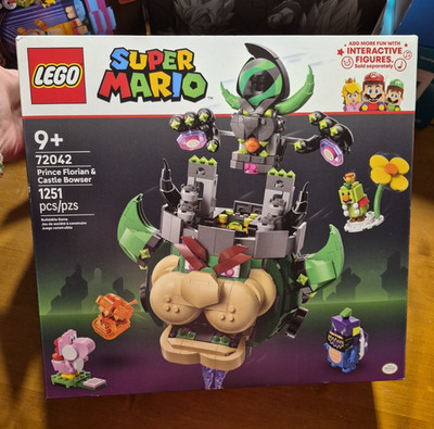 Lego Super Mario 72042 Prince Florian & Castle Bowser 1251 pieces Ages 9+ NIP