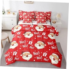 Santa Claus Bed in a Bag Queen Comforter Set 7 Queen 7-Pieces Multi 23