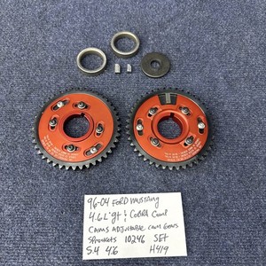 96-04 Ford Mustang 4.6 GT & Cobra Comp Cams Adjustable Cam Gears Sprockets 10246