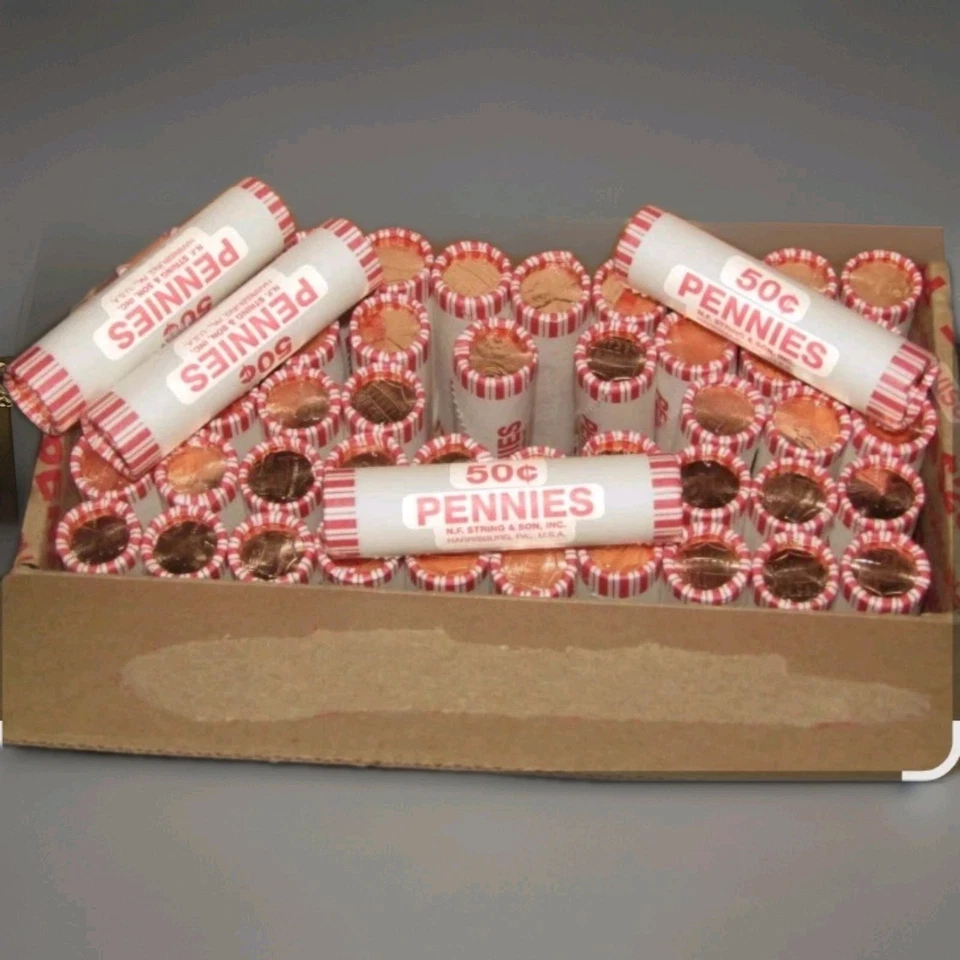 (4) 2025 UNC LINCOLN PENNIES "D" MINT, BRAND NEW-LOT OF ROLLS!!10%TO CHARITY - Image 3 of 4