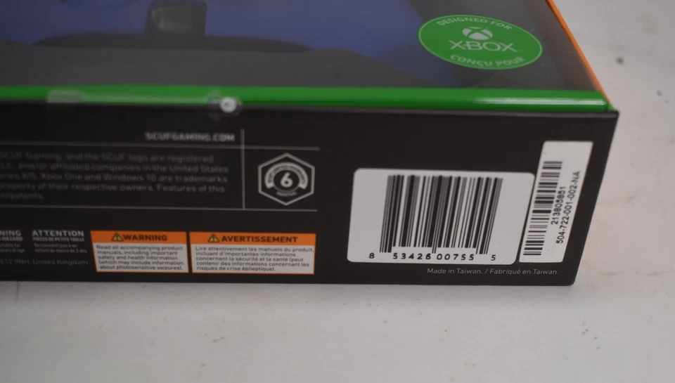 Scuff Instinct Faceplate Solid Blue Controller Cover Plate for Xbox New - Image 2 of 4