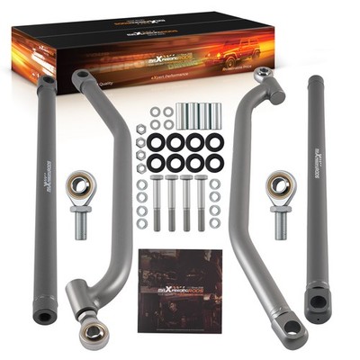 Upper Lower High Clearance Radius Rods Bars Kit for Polaris RZR 1000 XP EPS DE