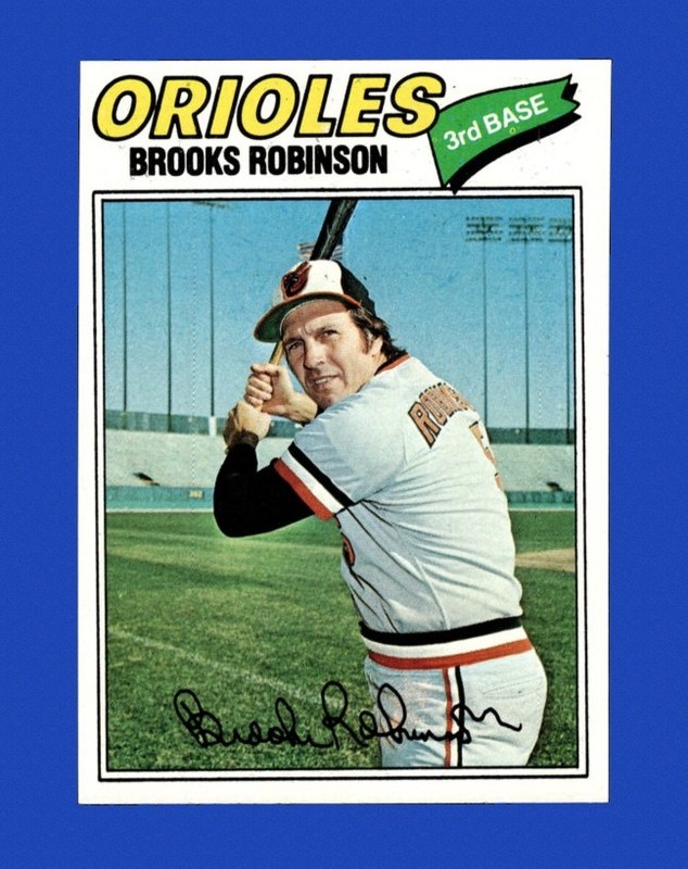 1977 Topps Set-Break #285 Brooks Robinson NM-MT OR BETTER *GMCARDS*