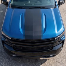 Hood Stripe Decal For Chevy Silverado 1500 Vinyl Truck Graphics