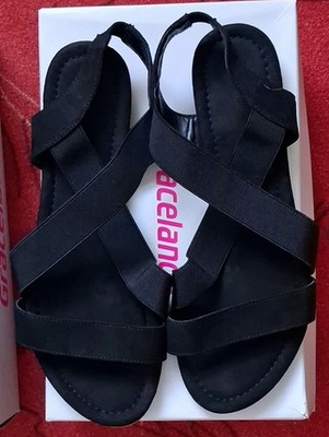 Graceland Deichmann Damen Sandalen Gr 42 NEU Schuhe Riemensandale Slipper Freize