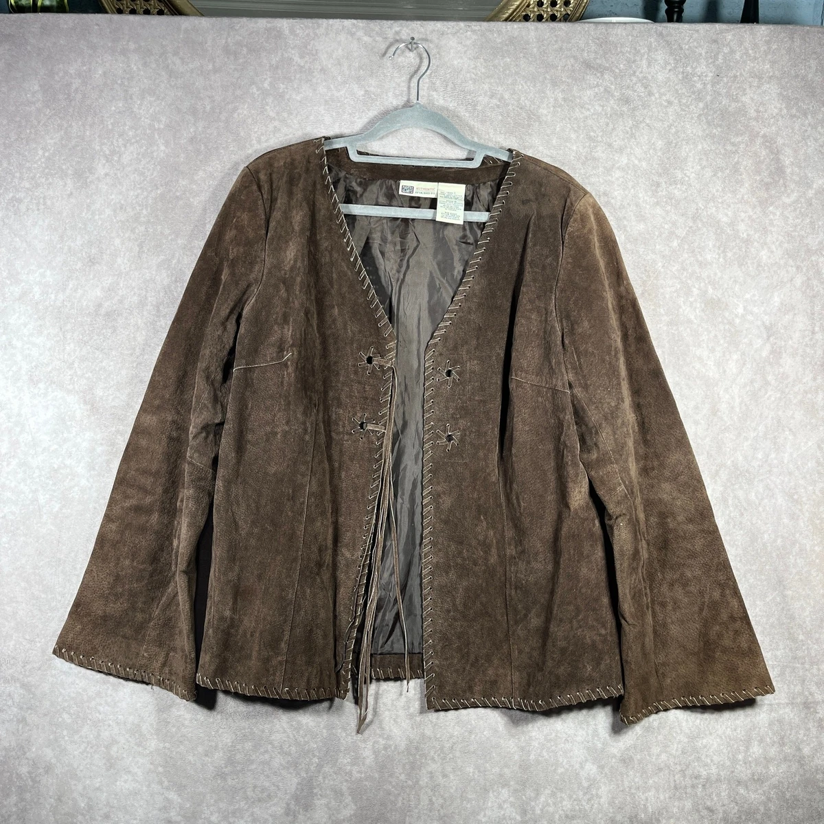 YAOTT Mujer Borla Estilo Retro Capa Chal Abrigo Lana Sintética Cárdigan Casual Cuello Piel Cortavientos Manta Cálida Bufanda Suave Suéter Elegante Chaqueta Ligera A Prueba Viento Albaricoque S