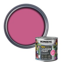 RONSEAL GARDEN PAINT FOR EXTERIOR WOOD METAL STONE BRICK SHEDS ALL COLOURS NEW