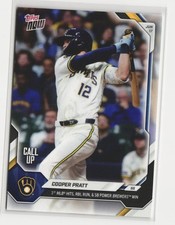 2026 Topps Now #344 COOPER PRATT  1st Hit RBI...