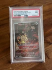 Team Rocket's Meowth 203/182 Sv10: Destined Rivals Holo PSA 9