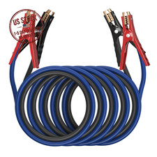 Heavy Duty Jumper Cables 4 Gauge 20 Ft 600 Amp Car Suv Truck Battery Booster Kit Heavy Duty Jumper Cables 4 Gauge 20 Ft 600 Amp Car Suv Truck Battery Booster Kit