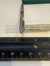 New QST 19/64” (OSG) Jobbers Carbide Drill Bit, 220-2969